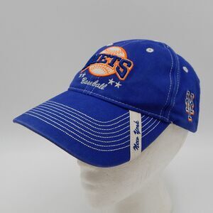 New York NY Mets Hat Baseball Cap Adjustable Strapback Blue Embroidered Logo